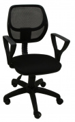 Кресло компьютерное Форум 2, черная сетка  