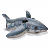 Intex фигурка надувная "Белая акула", PVC,173X107СМ, 57525 купить