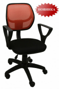 Кресло компьютерное Форум 2, оранжевая сетка 