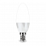 Лампа светодиодная 10 Вт свеча Е14 4000К холодный свет Включай C37-10WE14-W