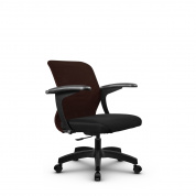 Кресло офисное SU-M-4P коричневый 