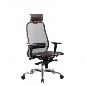 Кресло офисное Samurai S-3.04 Темно-коричневое 
