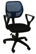 Кресло компьютерное Форум 2, синяя сетка  