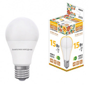 Лампа светодиодная НЛ-LED-A60 15 Вт 4000 Е27, груша, Народная купить