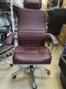 (УЦЕНКА!!) Эргономичное офисное кресло Samurai KL-2.04 темно-бордовый 