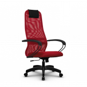 Кресло компьютерное SU-BP-8 PL красное, пластик 