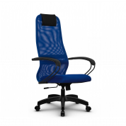 Кресло компьютерное SU-BP-8 PL синий, пластик 