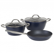 Набор посуды с антипригарным покрытием GALAXY LINE GL9510 (синий) (Уценка - мятая упаковка) купить