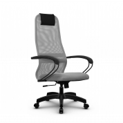 Кресло компьютерное SU-BP-8 PL светло-серое, пластик 