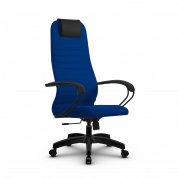 Кресло компьютерное SU-BP-10 PL синее, пластик 
