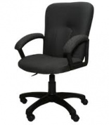 Компьютерное кресло игровое Премьер-5,черная ткань(уценка) 