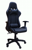 Игровое компьютерное кресло, черный, пластик
