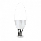 Лампа светодиодная 10 Вт свеча E27 3000K теплый свет купить