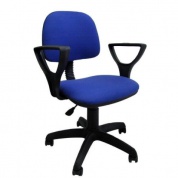 Кресло компьютерное Форум 2 синяя ткань, Аленсио 