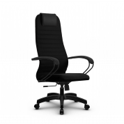 Кресло компьютерное SU-BP-10 PL черный, пластик 