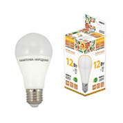 Лампа светодиодная НЛ-LED-A60 12 Вт 4000 Е27, груша, Народная купить