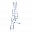 Лестница 2x12 алюминиевая двухсекционная, NV1220, Новая высота