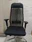 (УЦЕНКА!) Кресло офисное Комплект 18/2D, хром, черная сетка