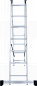 Лестница двухсекционная Новая высота  2x7 ступеней