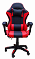 Игровое компьютерное кресло, черно-красный, пластик