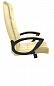 Кресло для офиса Фортуна 5(11) бежевый кожзам, пятилучье пластик, Аленсио