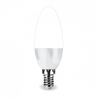 Лампа светодиодная 10 Вт свеча Е14 4000К холодный свет Включай C37-10WE14-W купить