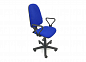 Компьютерное кресло Премьер 1, черно-синяя ткань