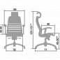 Офисное кресло Samurai K-3.04 темно-бордовый