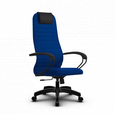 Кресло компьютерное SU-BP-10 PL синее, пластик