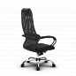 Кресло компьютерное SU-BP-8 CH темно-серое, хром