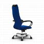 Кресло компьютерное SU-BP-10 Ch синее, хром
