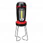 Фонарь светильник портативный туристический, 1 LED, 3 COB, 800мАч, ЧИНГИСХАН USB, 15х8.5х8.5см, 6 режимов, пластик