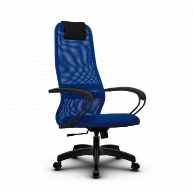 Кресло компьютерное SU-BP-8 PL синий, пластик