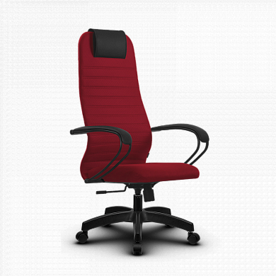 Кресло компьютерное SU-BP-10 PL красное, пластик
