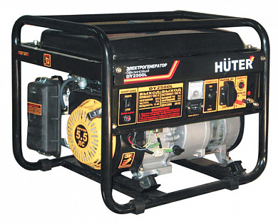 Бензиновый генератор Huter DY2500L, 2000Вт купить недорого