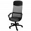 Кресло руководителя офисное Элегант L2, пятилучье пластик, серая сетка, мех.качения
