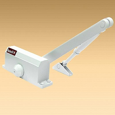 Купить Доводчик дверной 0-30кг белый Koral 601