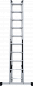 Лестница трехсекционная Новая Высота NV1230, 3х10