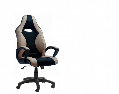 Кресло Фортуна 5(76) бежево-черное 